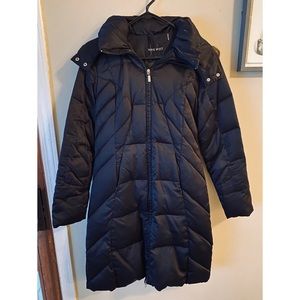 Nine West Long Winter Puffer Coat